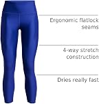 Under Armour Womens HeatGear Armour High Waisted 7/8 Pocketed Capri
