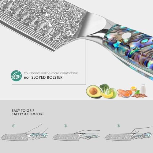 KEENZO Kitchen Knife Set - Thumbnail 4
