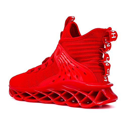 Image of Hello MrLin Men's Running Shoes Non Slip Athletic Tennis Walking Blade Type Sneakers Hip Hop