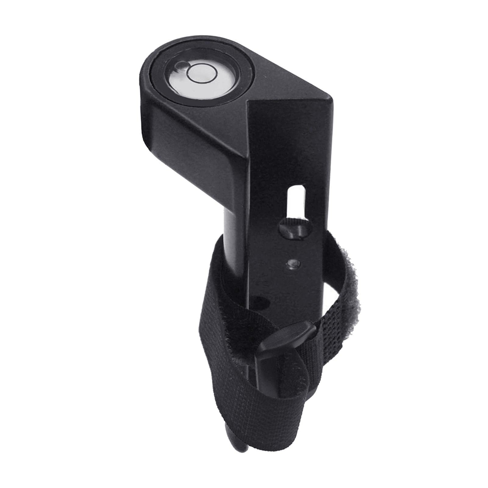 Neaxgeandx Black, 30 Cm Aluminum Grade Rod Level Bubble Level For Round Or Square Rods Tower Ruler