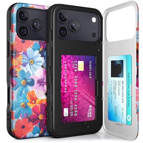 Coque antichoc iPhone 17 Pro avec porte-cartes caché et protection robuste TORU