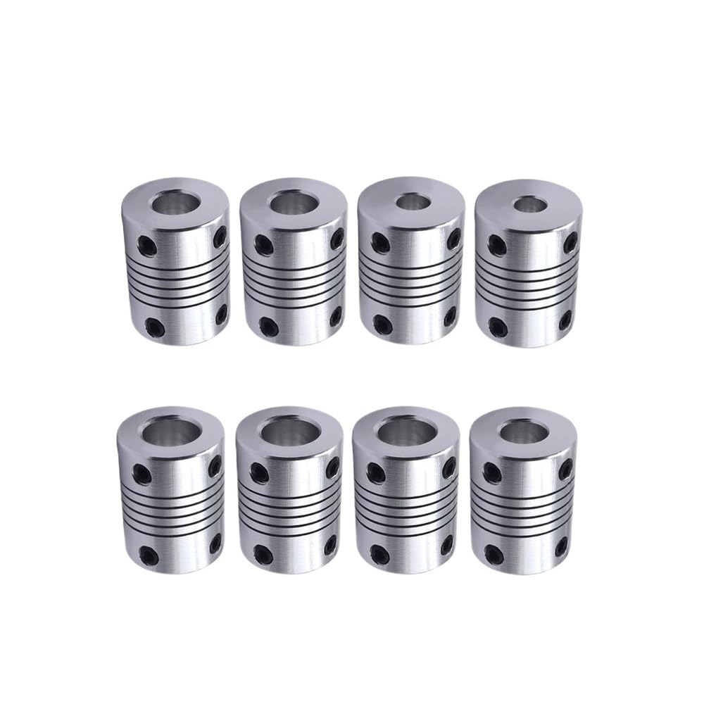 Raccord universel pour machines-outils avec encodeurs de moteur pas à pas CNC 5 6,35 8 10 mm pour machines de gravure (8 mm à 10 mm)