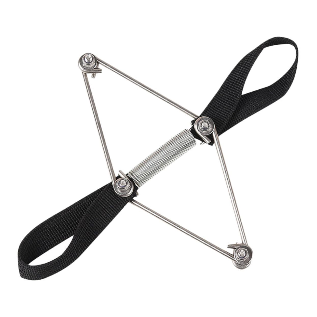 MOLUCKFU Nylon Stainless Steel Hallux Correct Belt Toe Exerciser Foot Brace for Bunions Relief