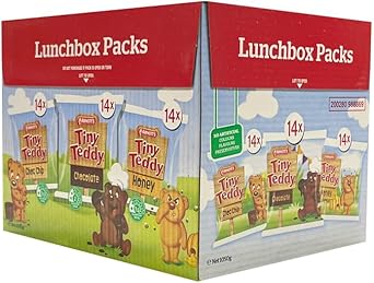 Amazon.co.jp 【 コストコ 】アーノッツ タイニーテディ ビスケット バラエティボックス 3種×各14袋入り 食品・飲料・お酒