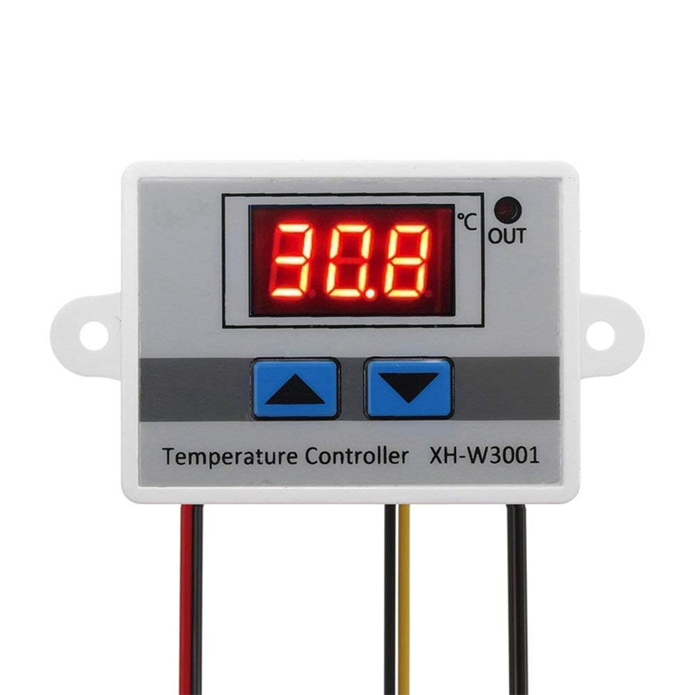 TM&W-w3001 temperature controller w3001 Incubator Thermostat Control Probe, Incubator Temperature Controller (220V AC Input Voltage)