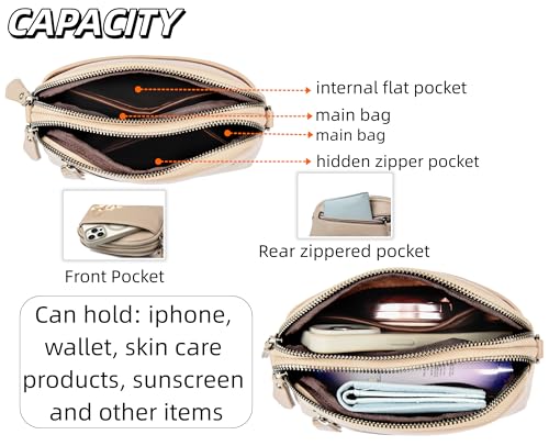 Women's Crossbody Bag With Peony Embroidery-Adjustable Shoulder Purse, Lightweight Satchel Handbag.4