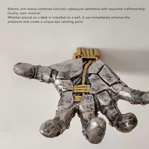 Estatua de Mano Mecánica Buachois de Resina estilo Punk miniatura 3