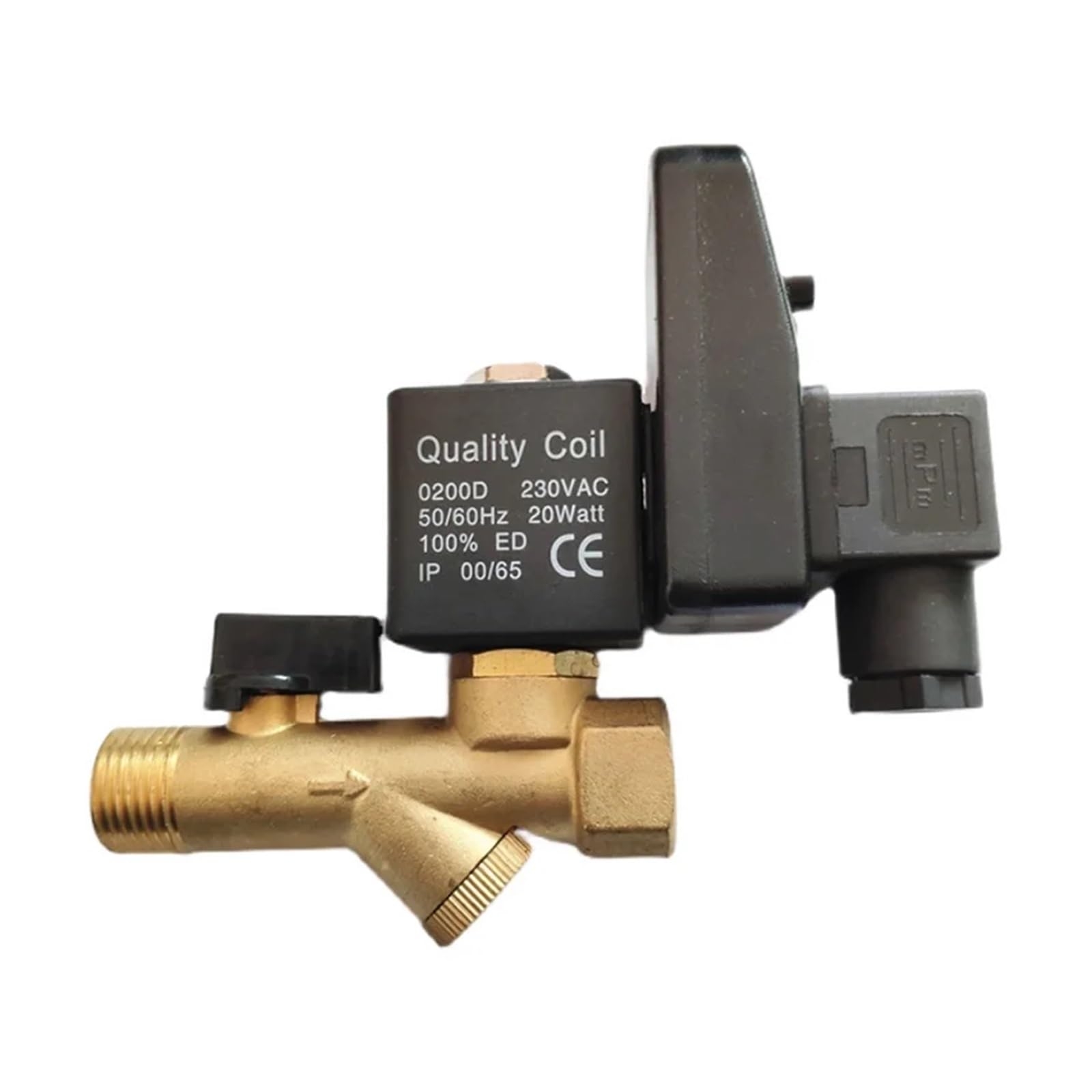 0200D Air Compressor Air Dryer Tank Electronic Drain Valve Timed Drain Valve 15W 20W 220V(0200D Coil 15W)