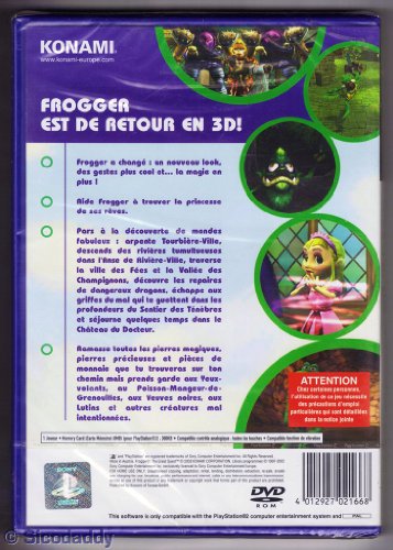 Frogger the great quest jeu video vintage action aventure