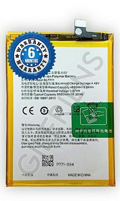 Image of Original BLP771 Battery for Oppo Narzo 10 | 6i Battery with 6 Month Warranty ****(P00203)