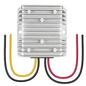 SUPERNIGHT DC 12V Step Up to 24V 5A 120W Power Booster DC Voltage Converter Waterproof for Golf Cart