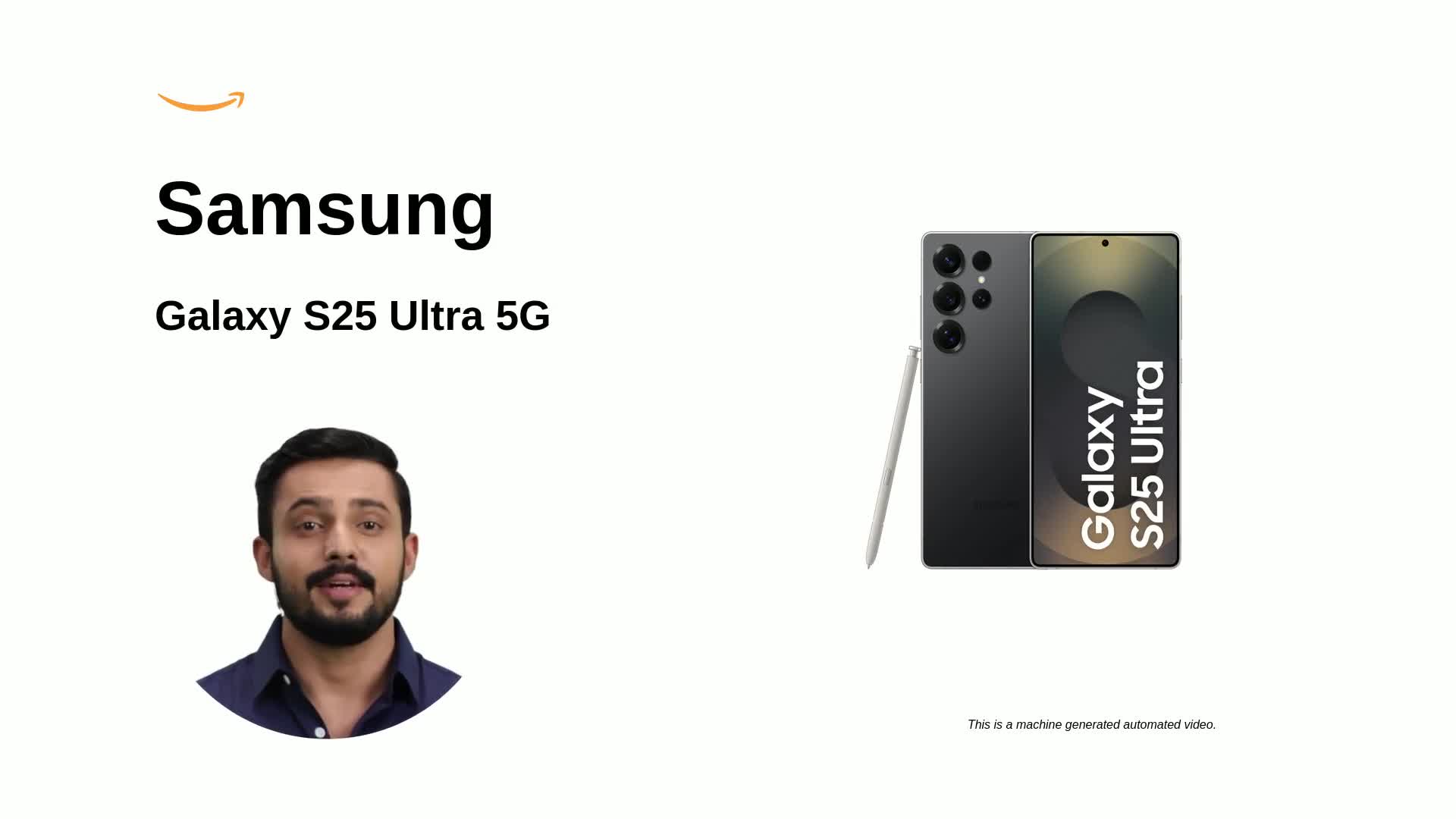 Samsung Galaxy S25 Ultra 5G AI Smartphone (Titanium Black, 12GB