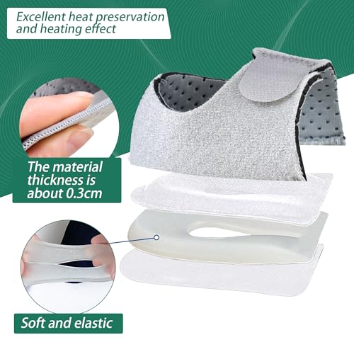 Image of Plantar Fasciitis Gel Heel Protectors Pain Relief Heel Cups for Women Men