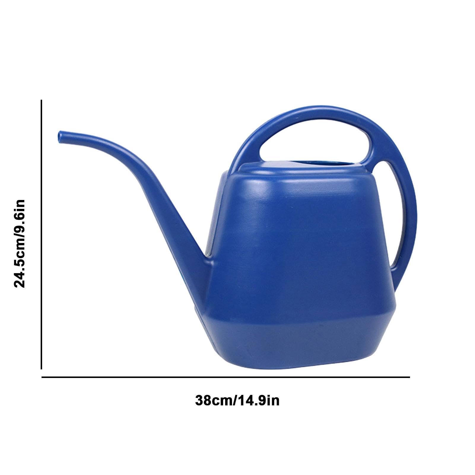 Annaffiatoio piccolo in plastica con bocca lunga, 1,8 l, annaffiatoio