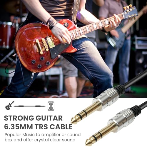 Cable de Extensión 6.35mm Macho a Macho 3 metros miniatura 3