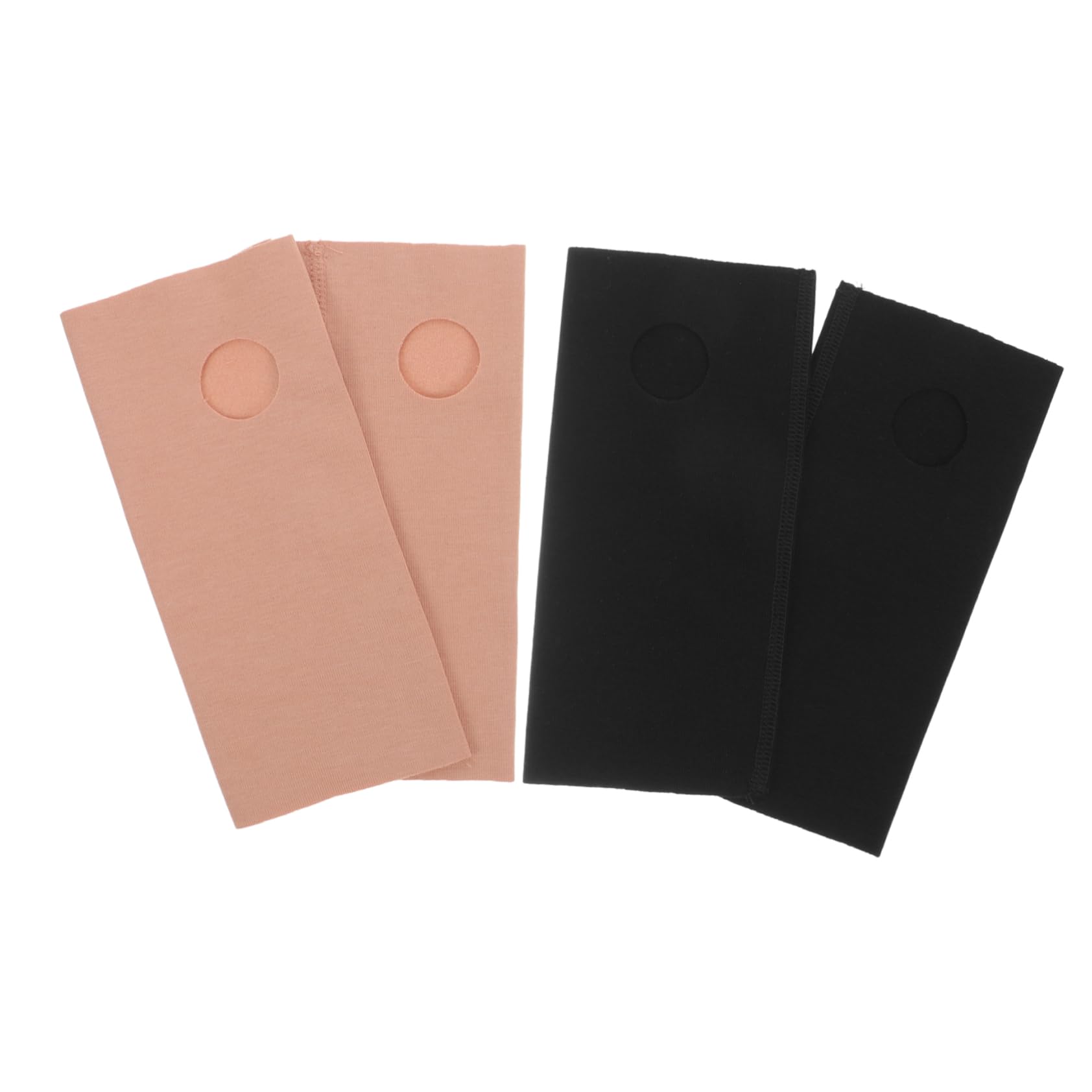 PACKOVE 2 Pairs Ankle Brace Sleeves Soft Comfortable Ankle Support for Sports Insulation Protection present for Friends and Family Skin Tone Options