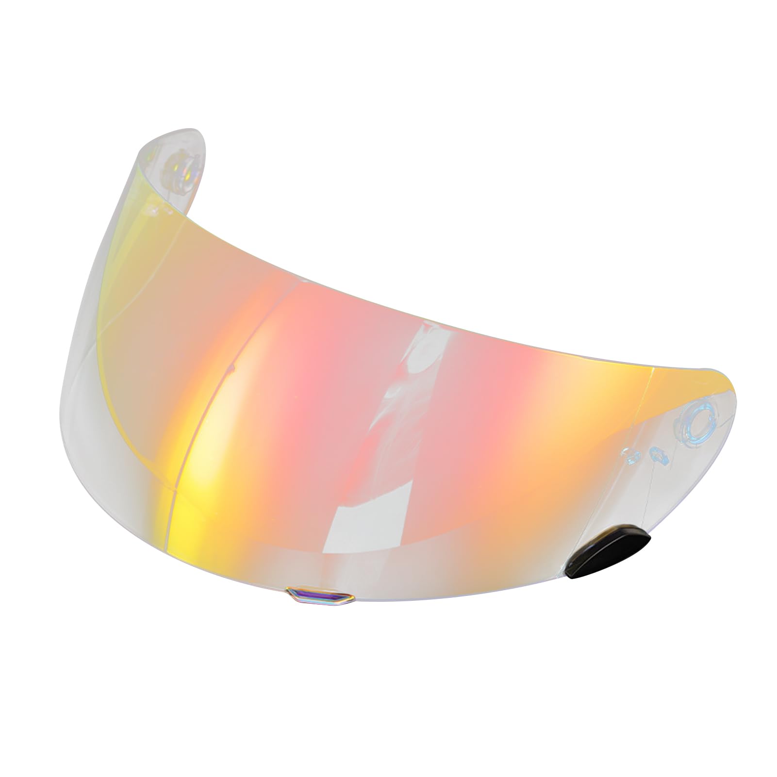 Visiera di ricambio per casco Bell Star/Vortex/RS-1/RS-2/Revolver/Qualifier DLX MIPS Pinlock-Ready Face Clear Red Visor Protezione UV Casco Scudo Revo Tint Ricambio (Revo Clear Red)