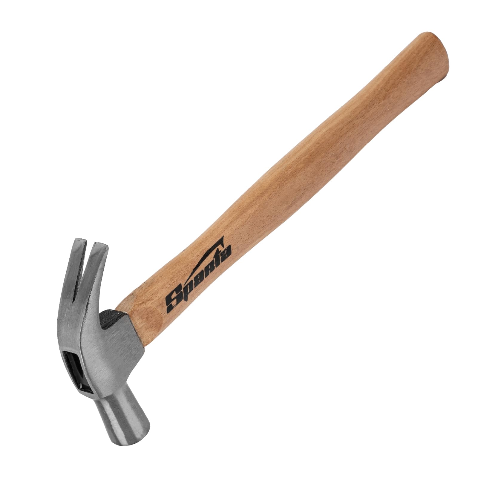 SPARTA Wood Handle Claw Hammer with Face 22mm, 225g (1041055)
