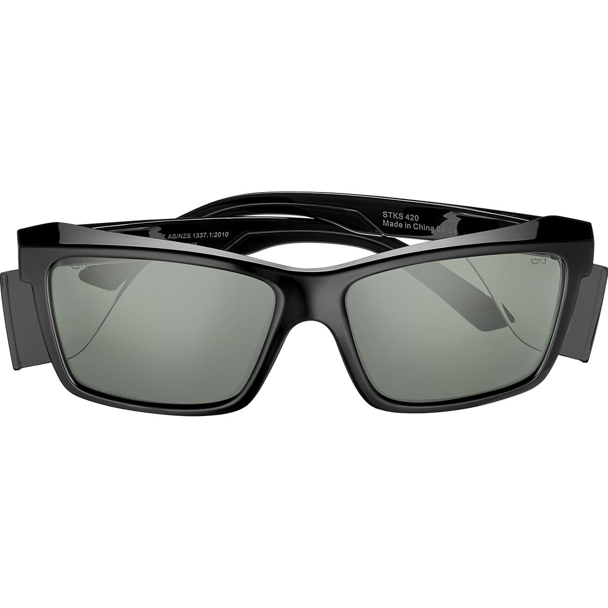 Bolle STKS 420 - Gafas de seguridad polarizadas ahumadas, antiarañazos, clasificación EN ISO