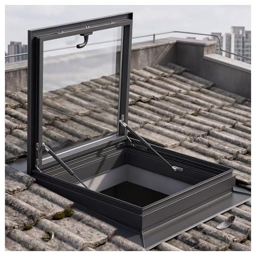 23.6 Inch Tempered Glass Skylight Window