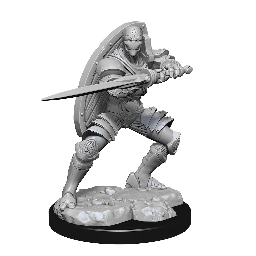 Dungeons & Dragons D&D Nolzur's Marvelous Miniatures - Warforged Fighter Male (6 Units)