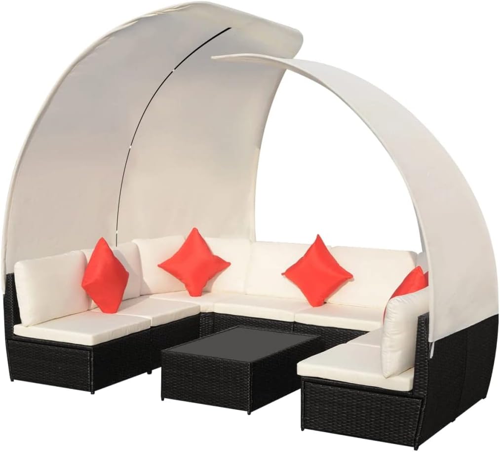 ALLFORYOURS 9 Piece Patios Outdoor Sets Patio Lounge Set