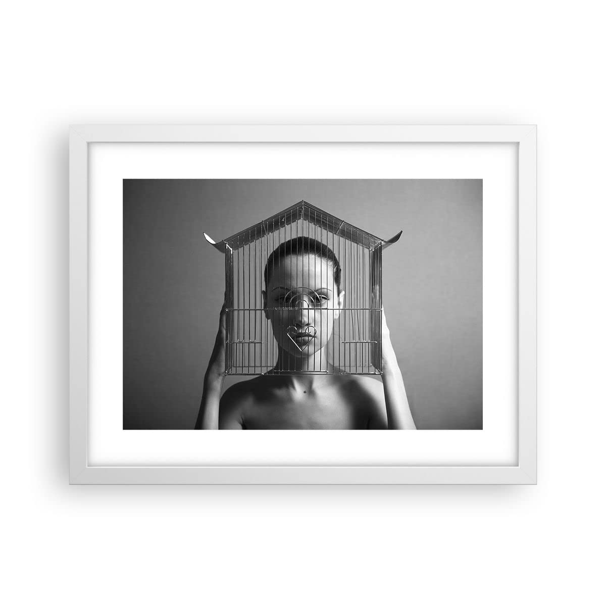 Affiche Poster 40x30cm Tableaux Image Industriel Architecture Escaliers