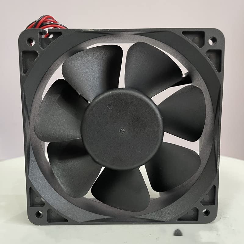 Ventilador de refrigeración 12038 extractor de aire axial de 24V y 120x38 mm 3