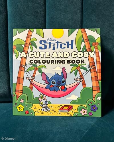 Disney Stitch: A Cute and Cosy Colouring Book