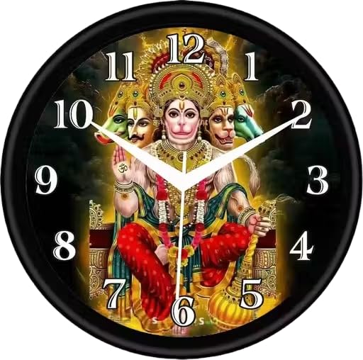 Image of Devansh Crafts Clock Decorative Designer and Stylish Glass Analog Wall Clock Suitalbe for Living Room Hall Bedroom, Office DCC A290 Clock
