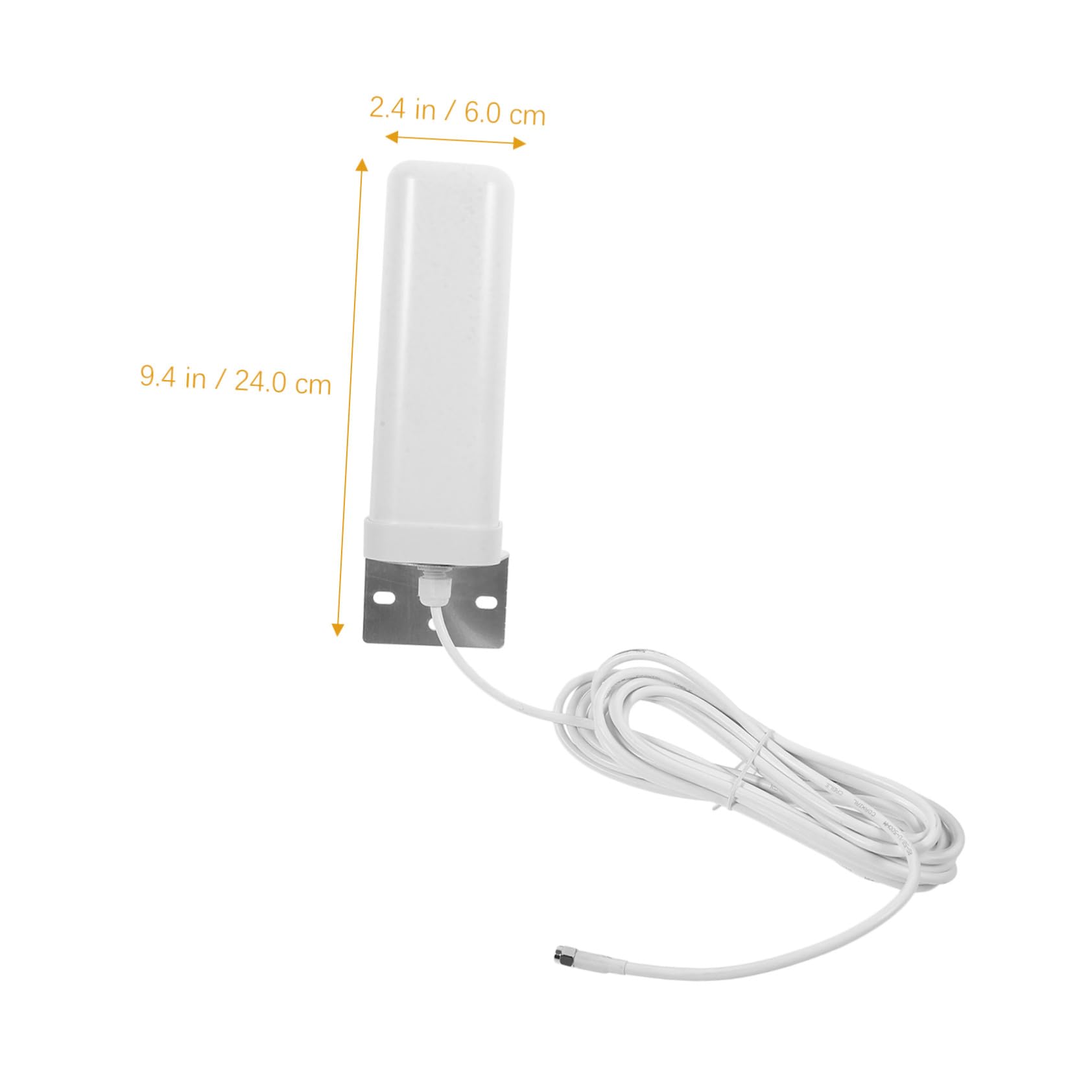 NUOBESTY Antena Exterior Omnidireccional de Frecuencia Completa para Router y Módem Mejora Señal Estable Instalación Sencilla para Uso Interior y Exterior