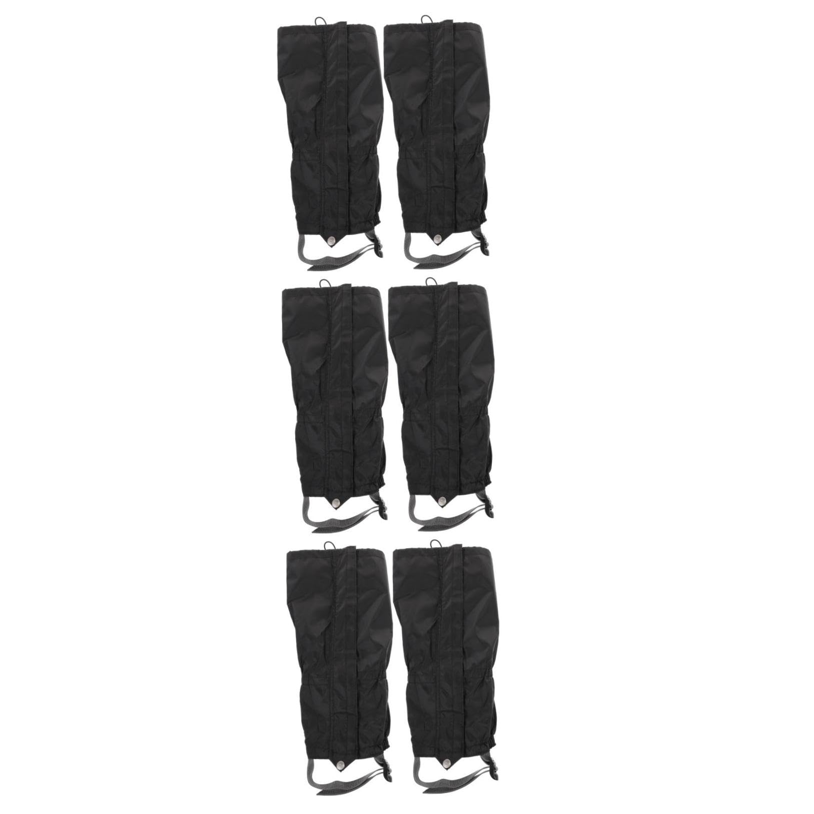 TOYANDONA Ghette Regolabili per Outdoor Protezione per Neve per Escursionismo Arrampicata Ghette Antivento Resistenti Allusura Adatte Tipi Scarpe