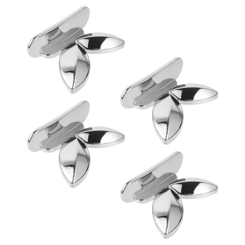 Ciieeo Toilet Lid Lifters 4-Pack Butterfly Style Toilet Seat Handles with Adhesive for Hygienic Bathroom Use Easy Installation and Hands-Free Lid Opening