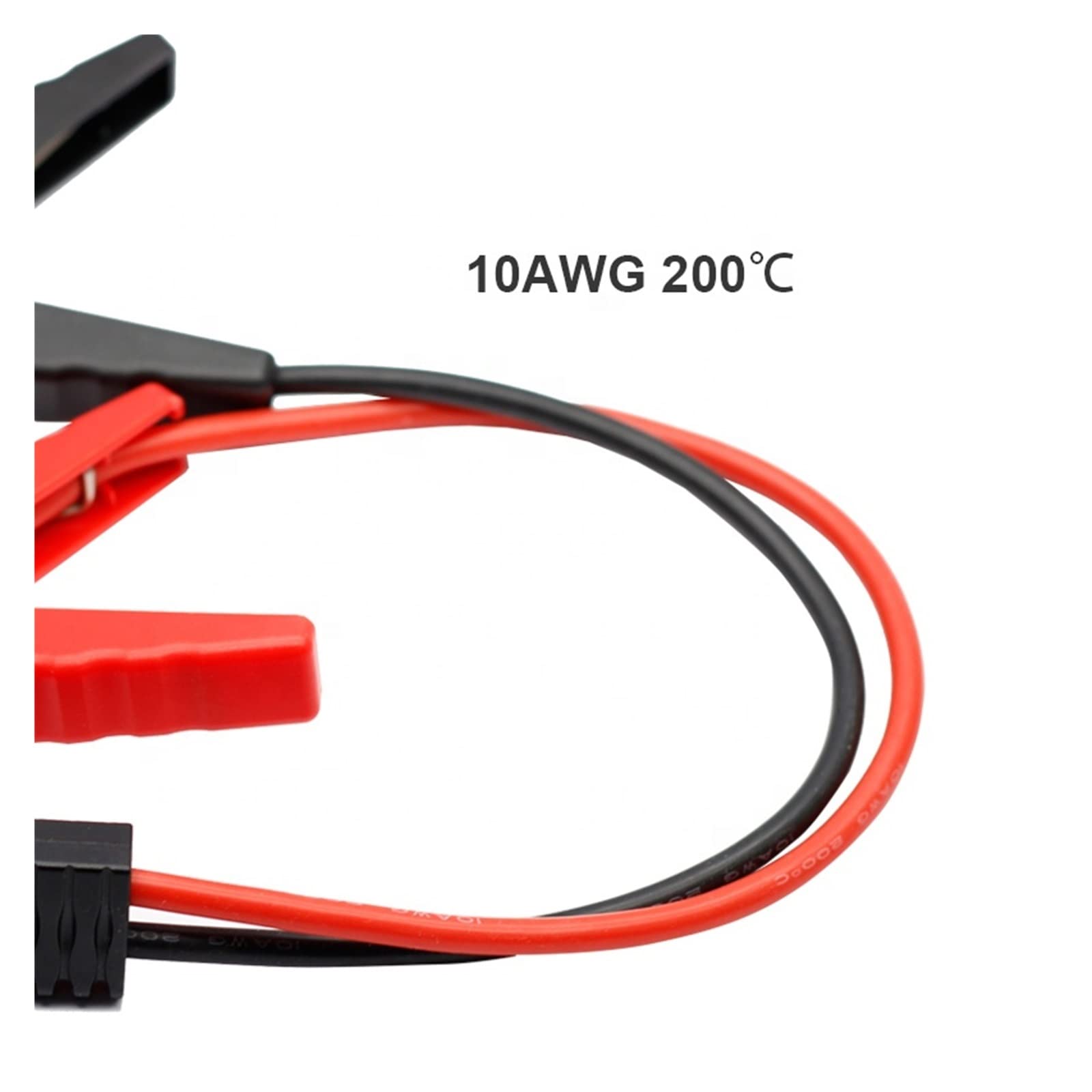 10AWG Automobile Batterie De Secours Pinces Crocodile Harnais Intelligent Puissance De Démarrage Pince De Batterie perfection