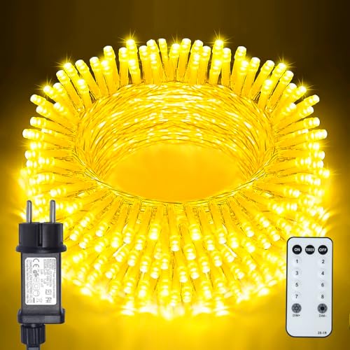 BIUDN 300LED Lichterkette Außen,15M Lichterkette Innen Strom,Gärten Lichterkette Outdoor Warmweiße 8 Modi Timer Funktion 4 Helligkeitsstufen.Geeignet für Wohnzimmer Balkon Zimmereingänge usw. BIUDN 300LED Lichterkette Außen,15M Lichterkette Innen Strom,Gärten Lichterkette Outdoor Warmweiße 8 Modi Timer Funktion 4 Helligkeitsstufen.Geeignet für Wohnzimmer Balkon Zimmereingänge usw.
