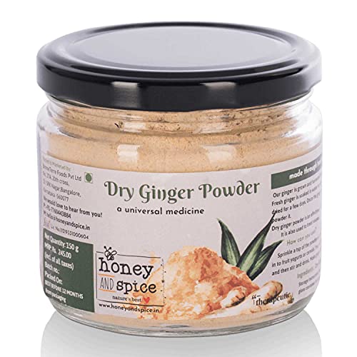 Image of Honey and Spice Dry Ginger Powder Pure and Natural 150GM