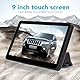 Auto-Navigationssystem, Kabellos, Autosystem, Praktischer 9-Zoll-2,5-D-Glas-Touchscreen-Navigator, LKW, Wohnmobile, Wohnmobile, Metall + ABS