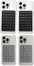 GOOD ONE (Pack of 4 Suction Phone Case Single-Sided Suction Cup Phone Mount – Silicone Adhesive Holder for iPhone & Android, Hands-Free Stand for Videos & Selfies
