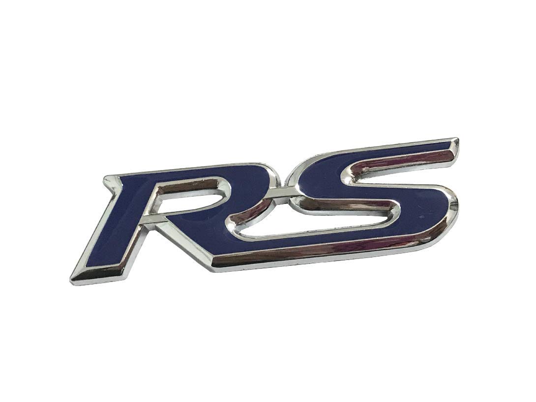Careflection 3D RS Blue Badge Emblem Sticker Decal for All Car Bike SUV Mobile Laptop (9.1 x 2.4 cm)-image-17