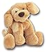 Spunky Puppy Baby Rattle Brown