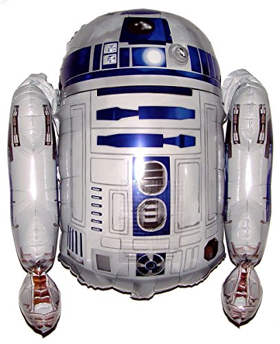 Fantastic Floatables Levitating Star Wars R2D2 Droid 26 inch Flying Floating Anti-Gravity Toy HOVERS in MID-AIR - Interactive & Educational String-Less Pet Balloon for Kids & Adult Indoor Events