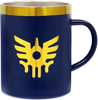 Dragon Quest Stainless Steel Cup Lotto Crest