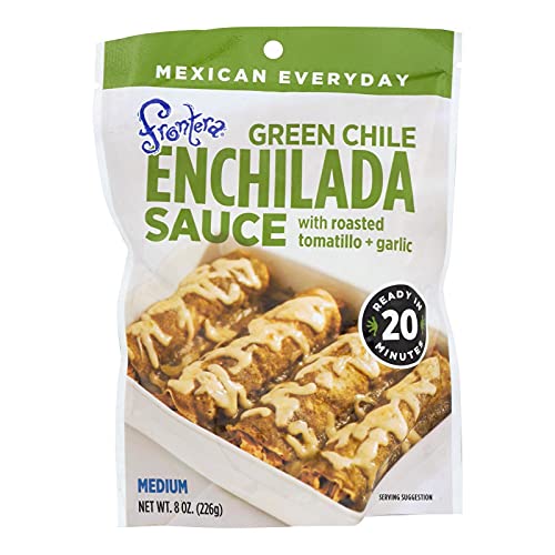 Frontera Foods Green Chile Enchilada Sauce, Case of 6 (8 oz each)