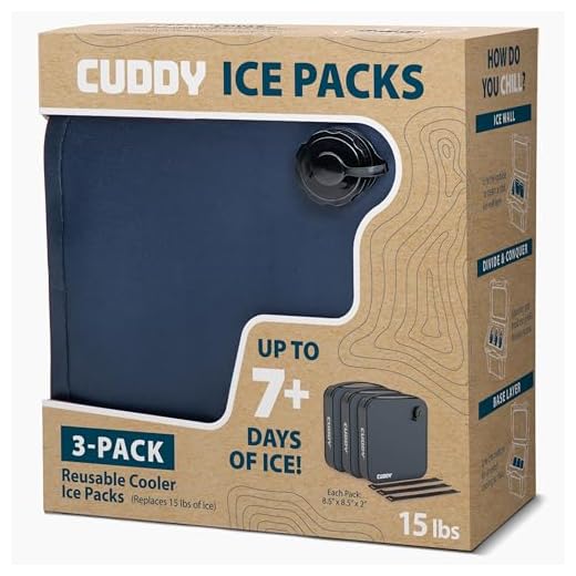 Can you pack sausage in checked luggage Cuddy Reusable Ice Packs for Coolers
