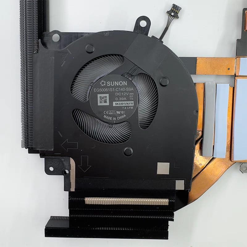 Replacement for Dell Alienware X17 R2 Cooling Heatsink with Fan 015Y2R 15Y2R AT3Q30032A0