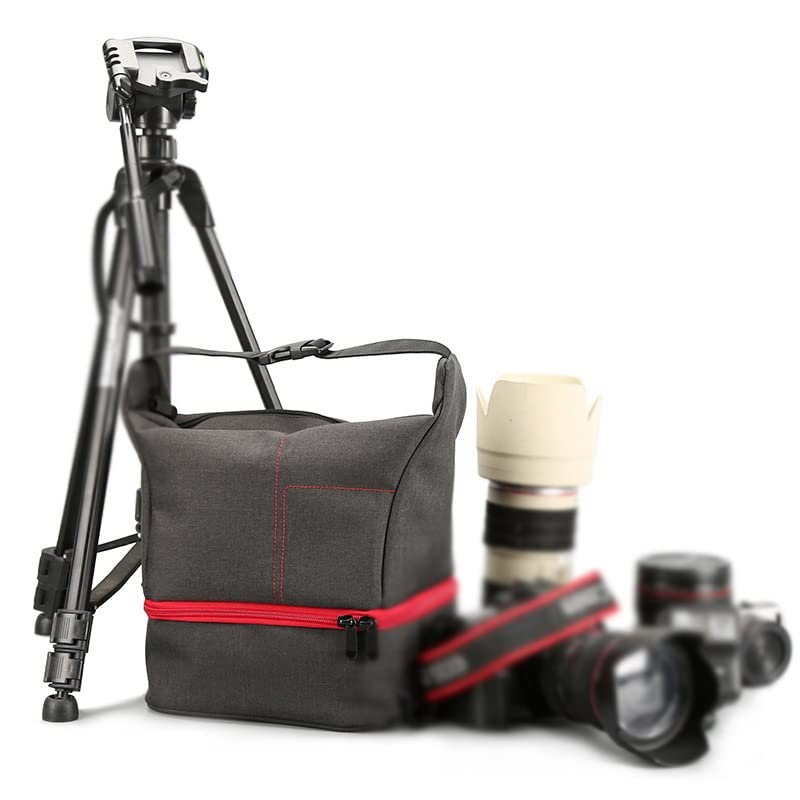 Sac pour objectif photo protégeant le matériel en extérieur
