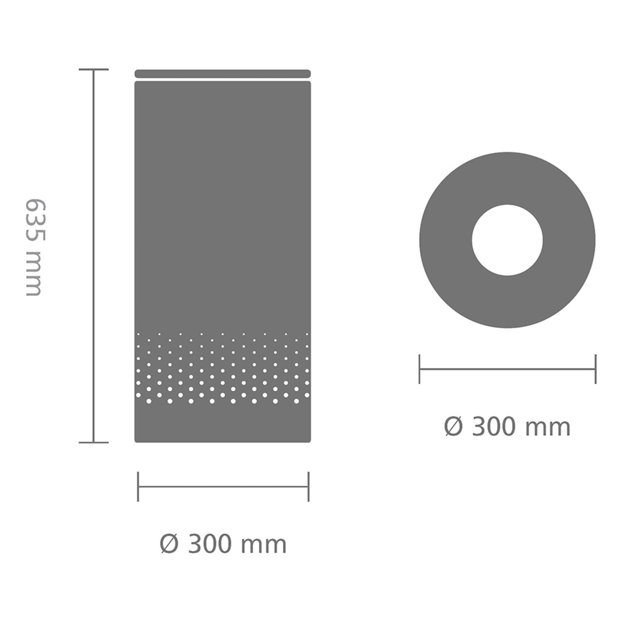 Brabantia Wäschekorb mit Deckel | 35 l Wäschebehälter mit herausnehmbarem Baumwollbeutel und Quick-Drop-Öffnung | Platzsparender Wäschekorb | Matt black