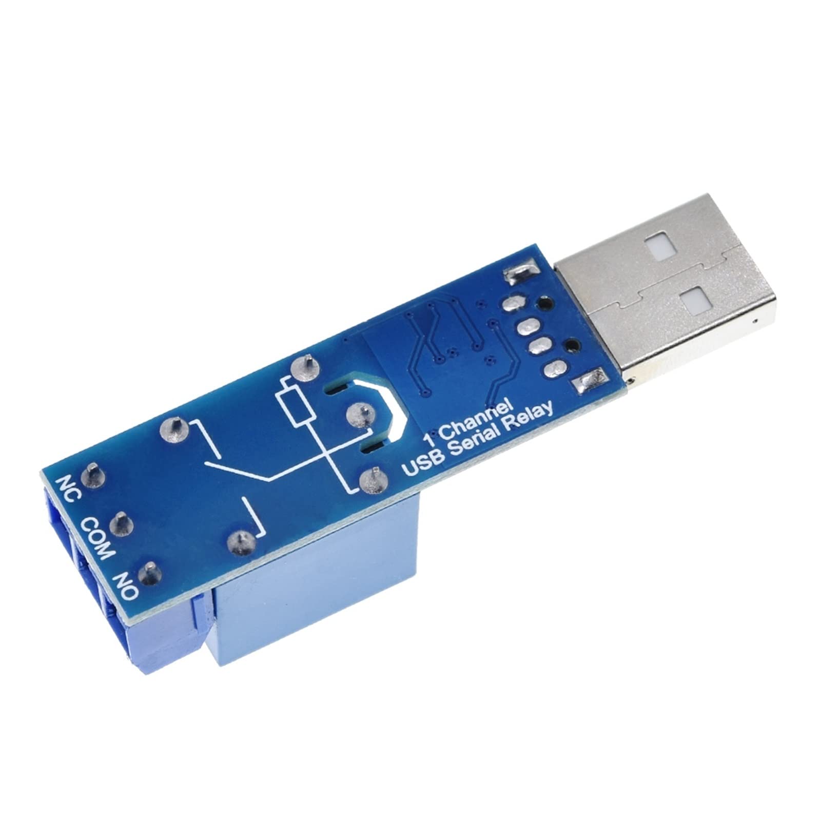 Modulo Relè USB LCUS-1 5V Con Chip Di Controllo – Comando Seriale Per Automazione E Progetti Elettronici