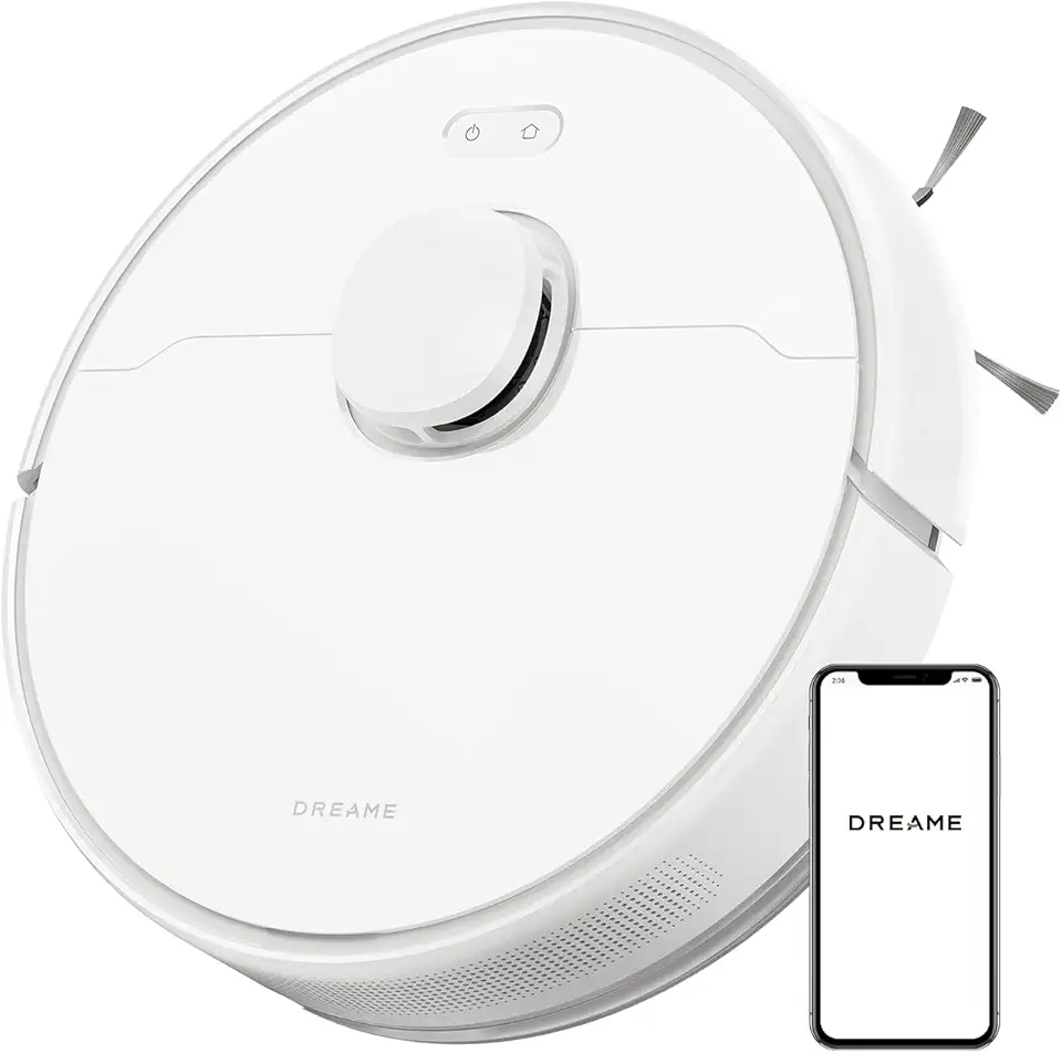 dreame (ドリーミー) D9 Max Gen2 ロボット掃除機 6000Pa強力吸引 水拭き対応 570 ml の大型ダストボックス 高精度LDSレーザーセンサー 高精度複数階マッピング機能 昼
