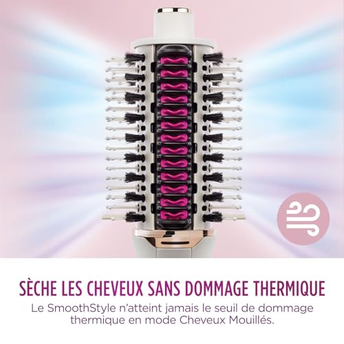 Miniatura 7 de Cepillo Y Peine Térmico Alisador Shark Smoothstyle Con Estuche, Modos Seco Y Húmedo, Cepillo De Aire Caliente Con 3 Temperaturas, Resultado Suave Y Voluminoso Para Todo Tipo De Cabello, Seda Ht212eu